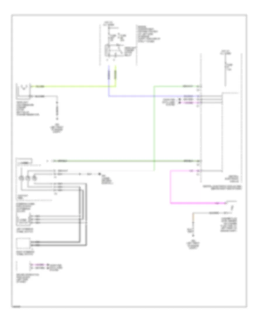 схема шайбы фары для Volvo XC70 2012