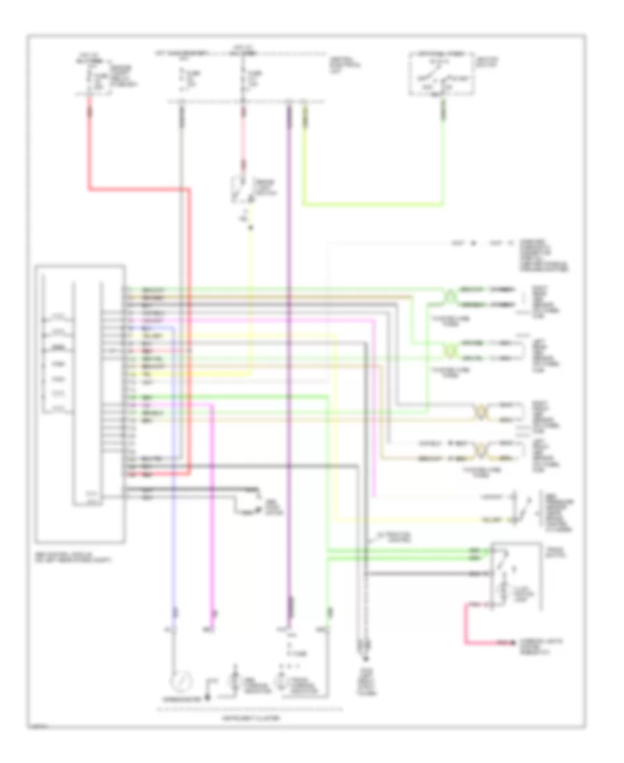 Anti-lock Brake Wiring Diagrams for Volvo S70 GLT 1998