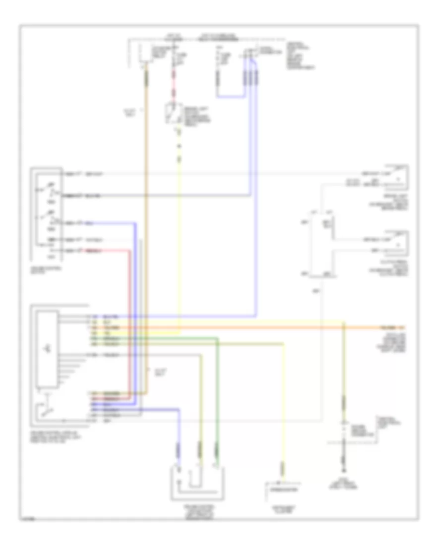 Cruise Control Wiring Diagram for Volvo S70 GLT 1998
