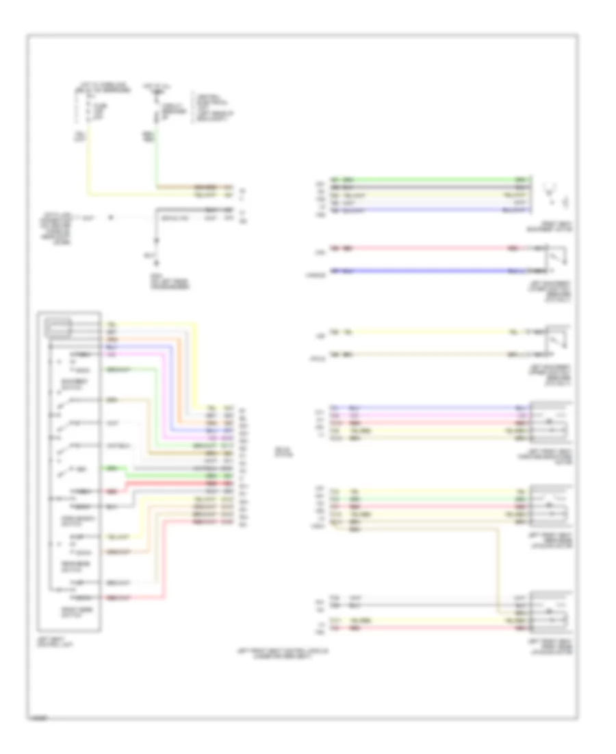 Memory System Wiring Diagrams for Volvo S70 GLT 1998