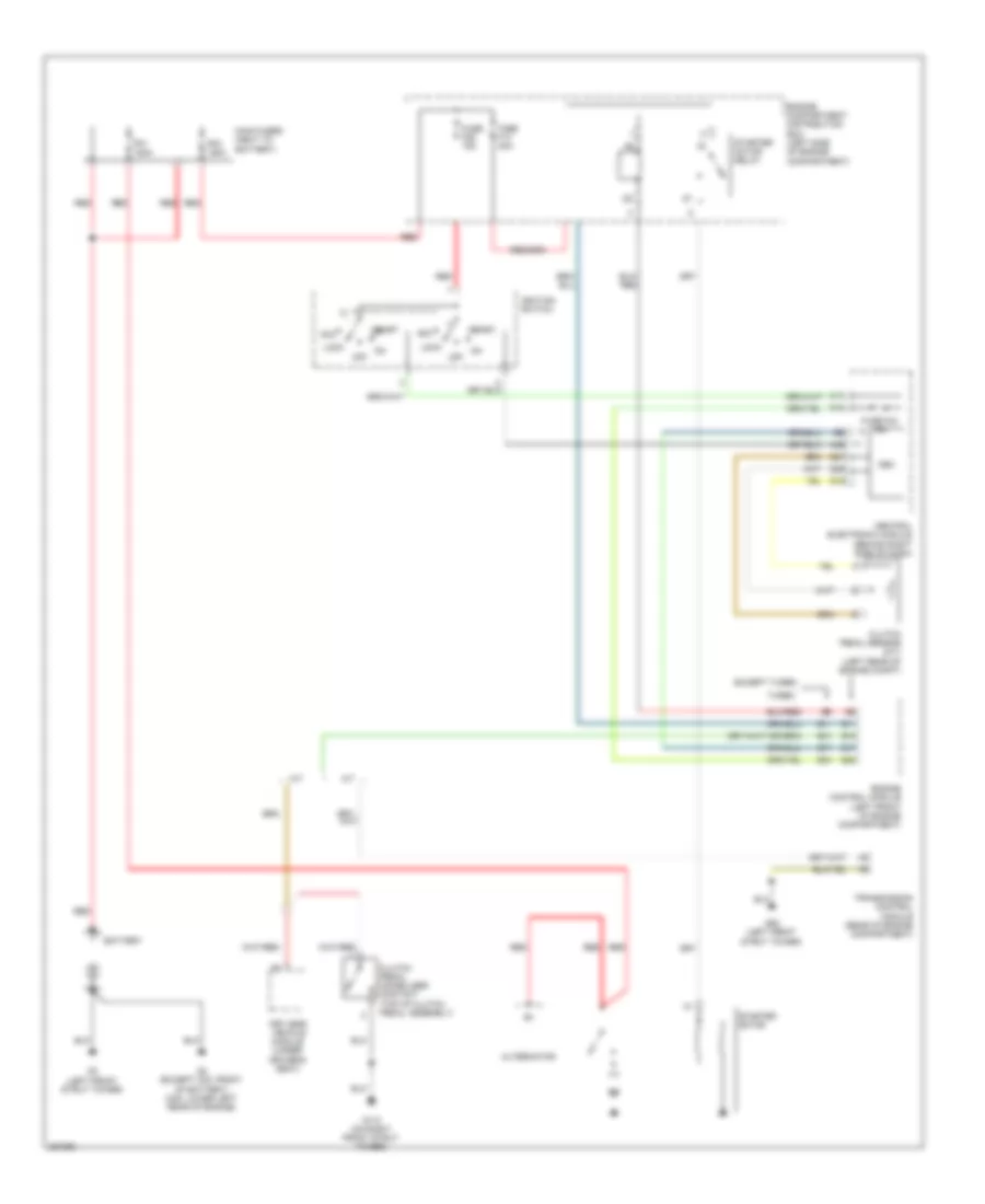 Starting Wiring Diagram for Volvo S40 T-5 2008