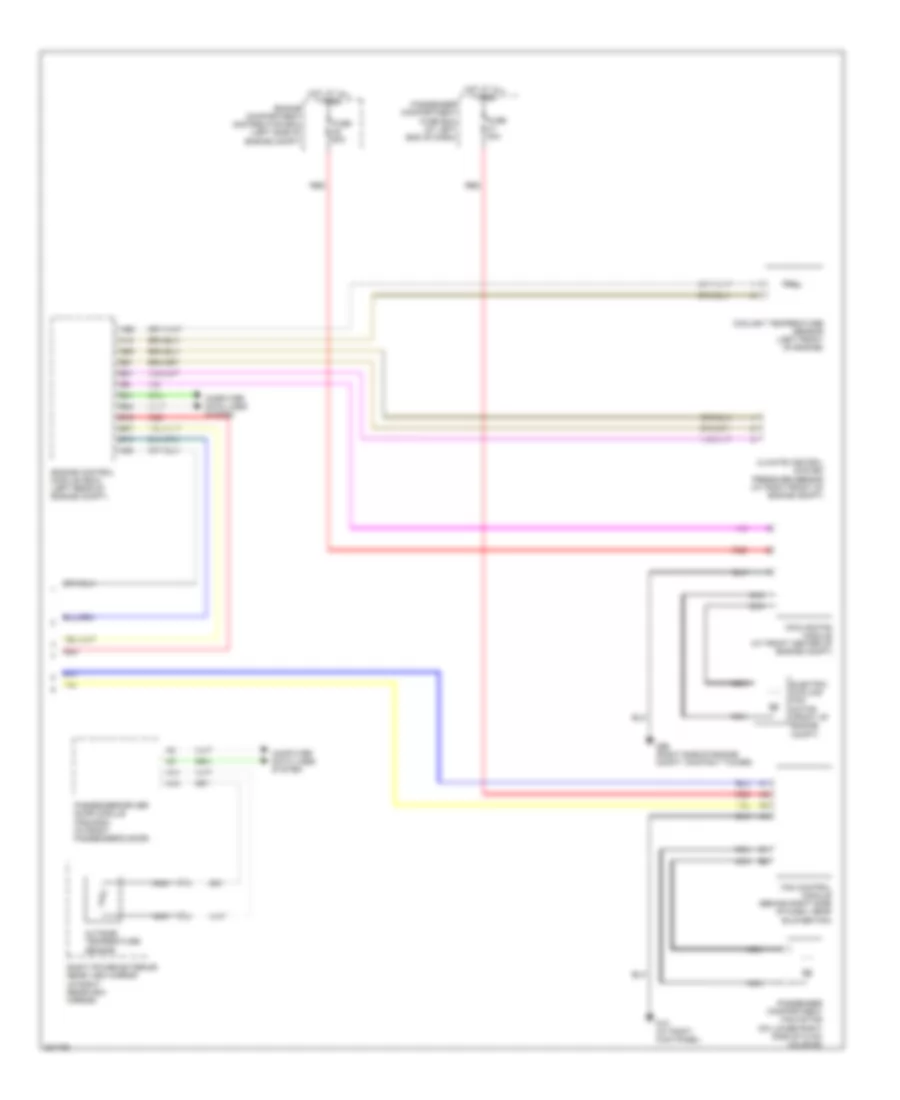 Automatic A C Wiring Diagram 2 of 2 for Volvo XC90 2012