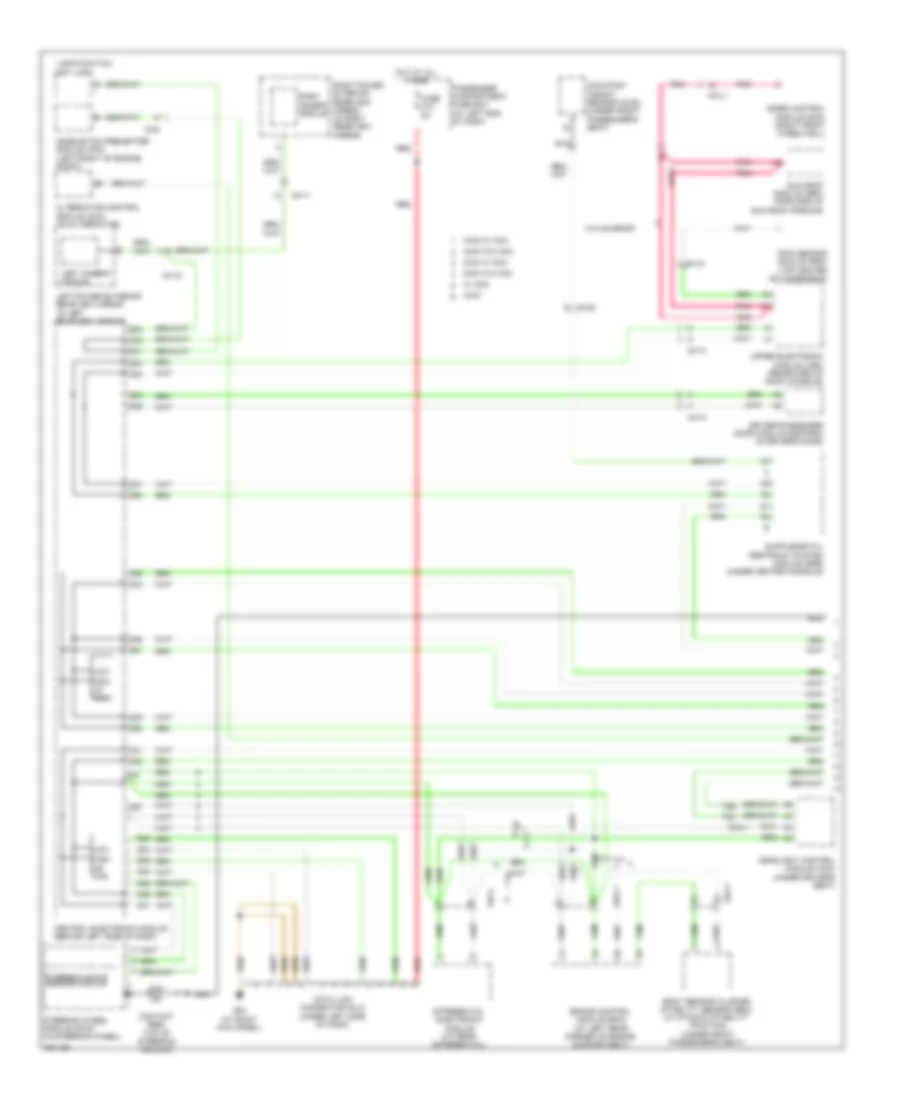 Computer Data Lines Wiring Diagram 1 of 2 for Volvo XC90 2012