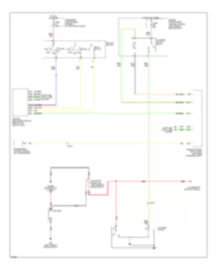 Starting Wiring Diagram for Volvo XC90 2012
