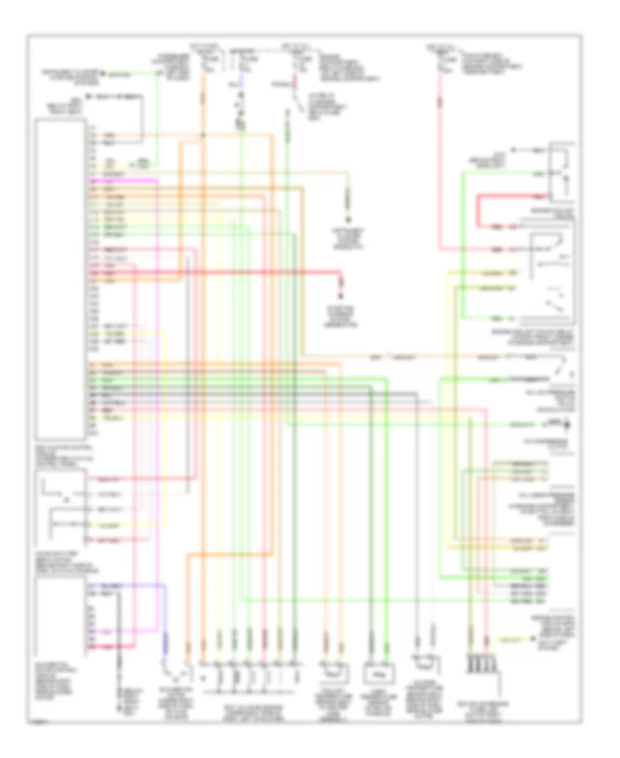 Air Conditioning Wiring Diagrams for Volvo S90 1998