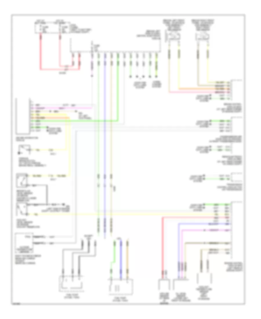 Instrument Cluster Wiring Diagram for Volvo XC90 R Design 2012