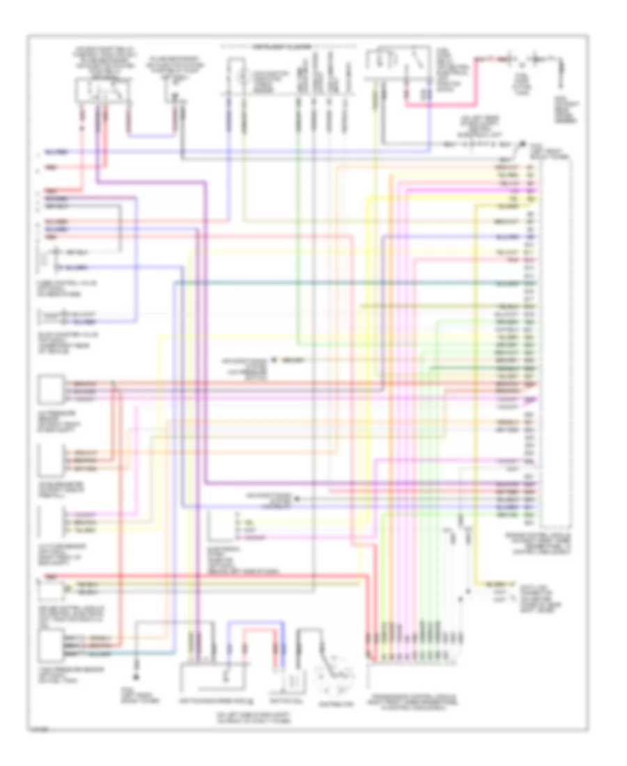 2 4L Engine Performance Wiring Diagrams 2 of 2 for Volvo V70 AWD 1998