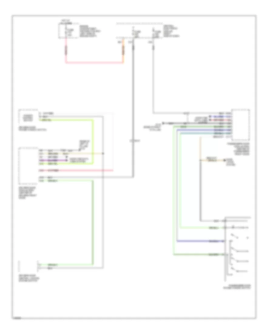 Power Windows Wiring Diagram for Volvo C30 T 5 2013