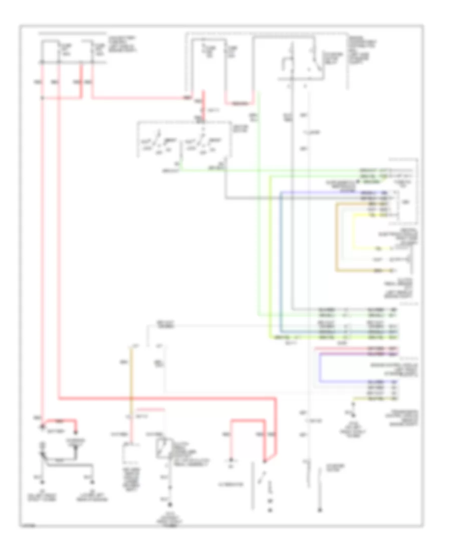 Starting Wiring Diagram for Volvo C30 T 5 2013