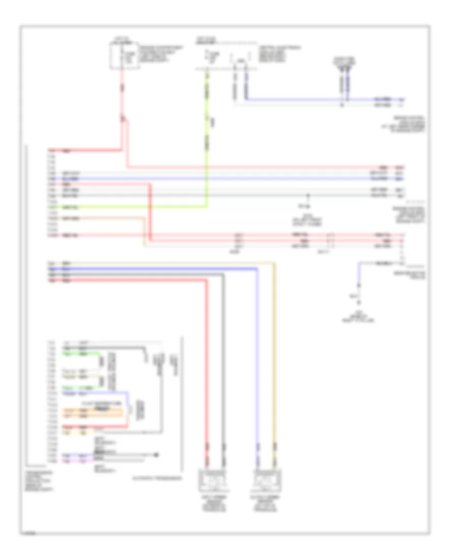 Transmission Wiring Diagram for Volvo C30 T 5 2013