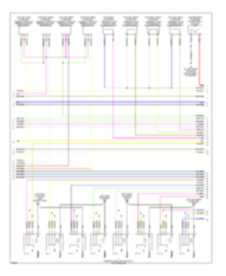 4.4L, Engine Performance Wiring Diagram (2 of 5) for Volvo S80 T-6 2008