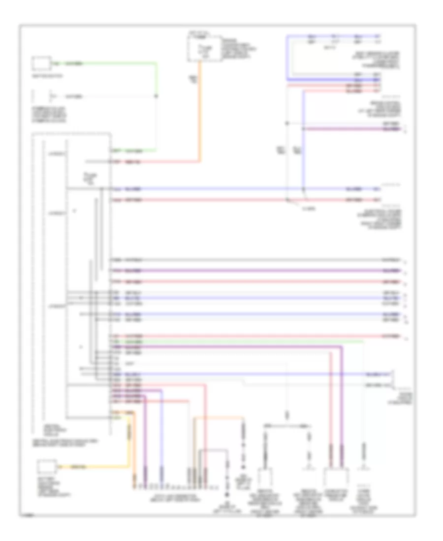 Computer Data Lines Wiring Diagram 1 of 3 for Volvo C30 T 5 R Design 2013