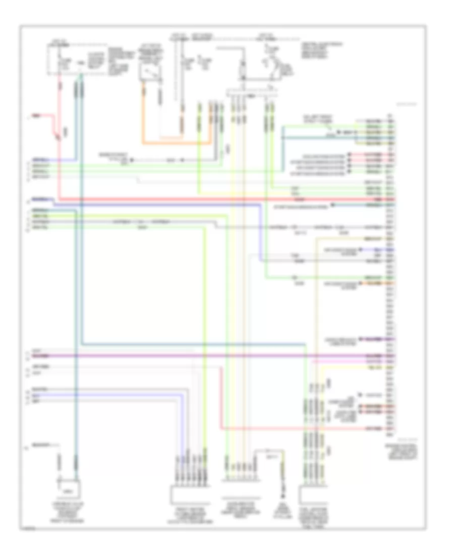 2.5L Turbo, Engine Performance Wiring Diagram (4 of 4) for Volvo C30 T-5 R-Design 2013
