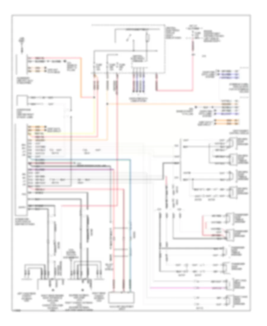 Radio Wiring Diagram, Base for Volvo C30 T-5 R-Design 2013