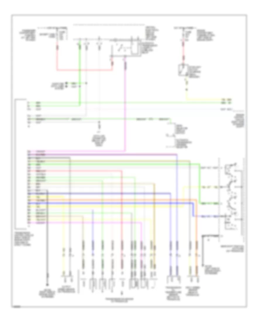 AT Wiring Diagram, AW55-50 for Volvo V70 2002