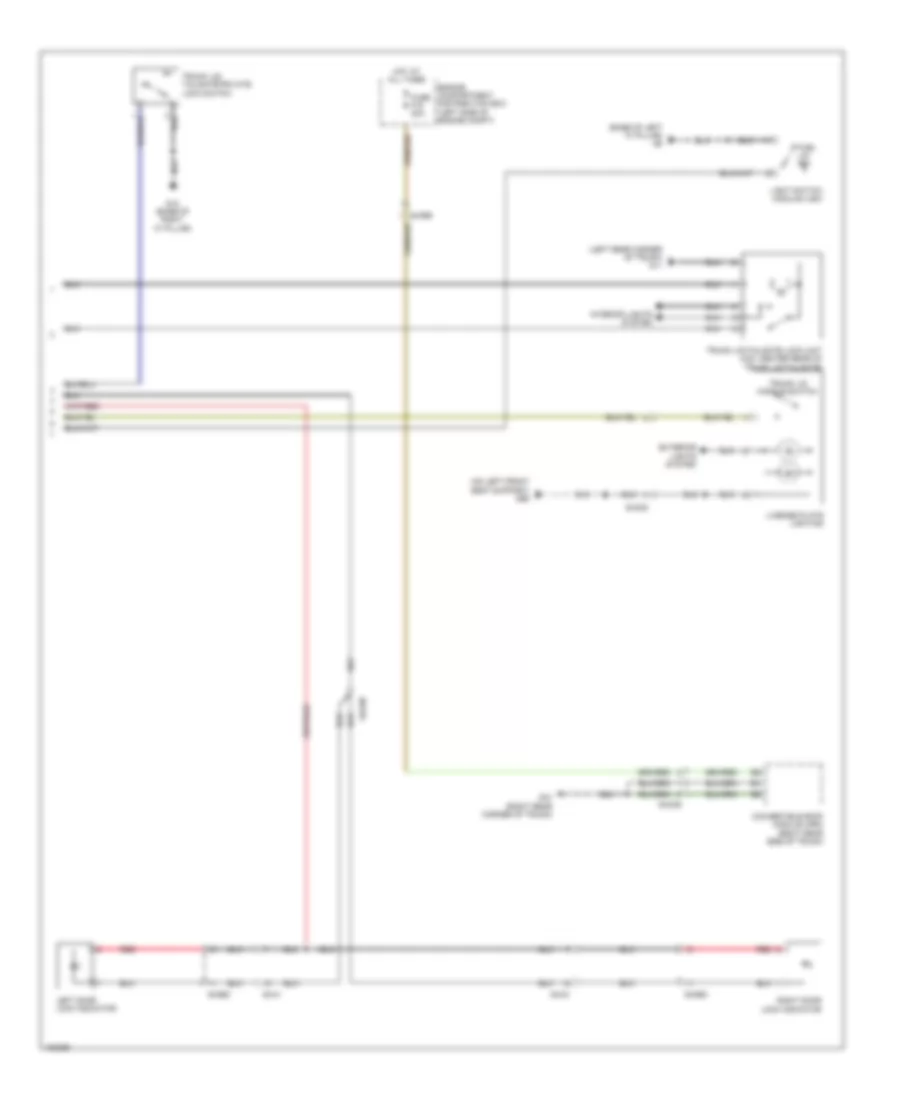 Central Locking Wiring Diagram 2 of 2 for Volvo C70 T 5 2013