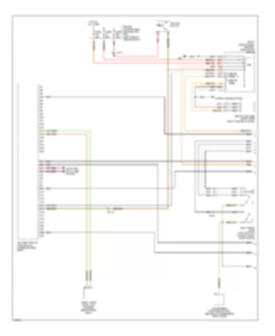 Keyless Entry Wiring Diagram 1 of 2 for Volvo C70 T 5 2013