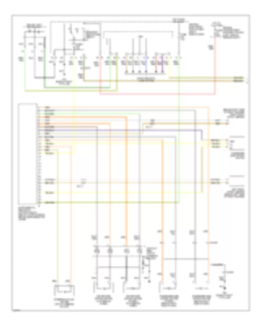 Supplemental Restraints Wiring Diagram 1 of 3 for Volvo C70 T 5 2013