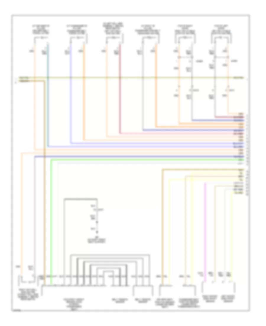 Supplemental Restraints Wiring Diagram 2 of 3 for Volvo C70 T 5 2013