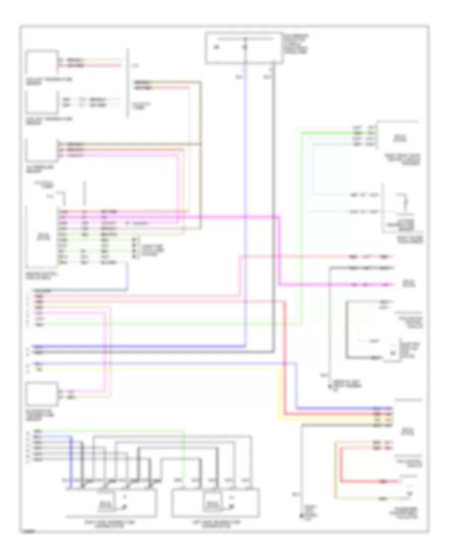 Automatic AC Wiring Diagram (2 of 2) for Volvo V70 T-5 2002