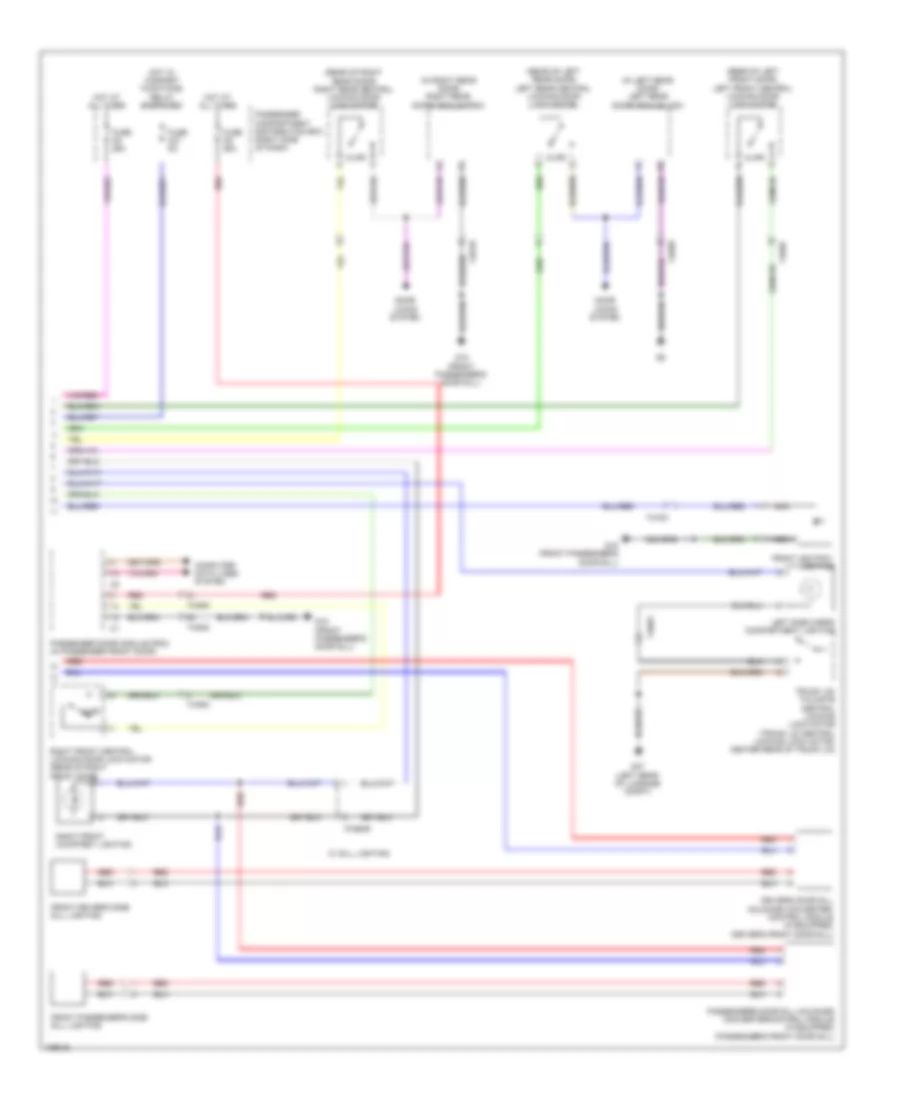 Courtesy Lamps Wiring Diagram 2 of 2 for Volvo S60 T 5 2013