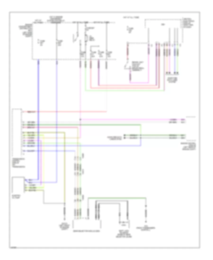 Shift Interlock Wiring Diagram for Volvo S60 T 5 2013
