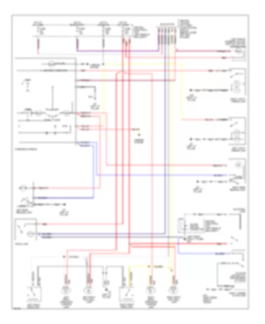 Courtesy Lamps Wiring Diagram Coupe for Volvo C70 2003