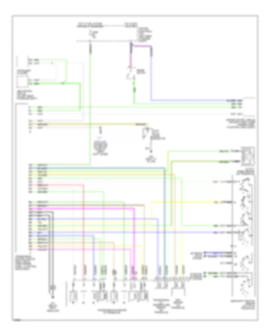 AT Wiring Diagram, AW55-50 for Volvo C70 2003