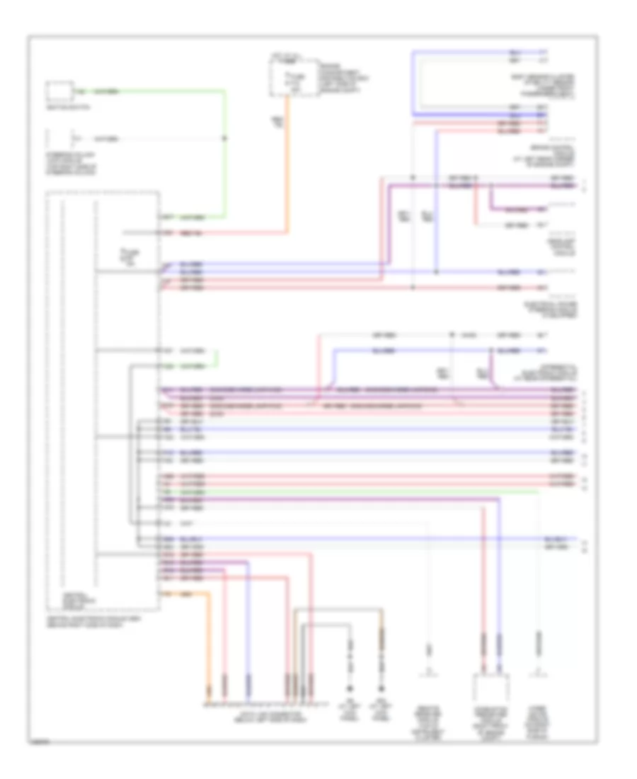 Computer Data Lines Wiring Diagram 1 of 4 for Volvo V50 T 5 2008