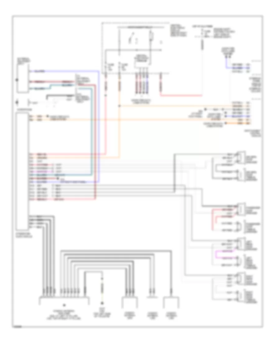 Base Radio Wiring Diagram for Volvo V50 T 5 2008