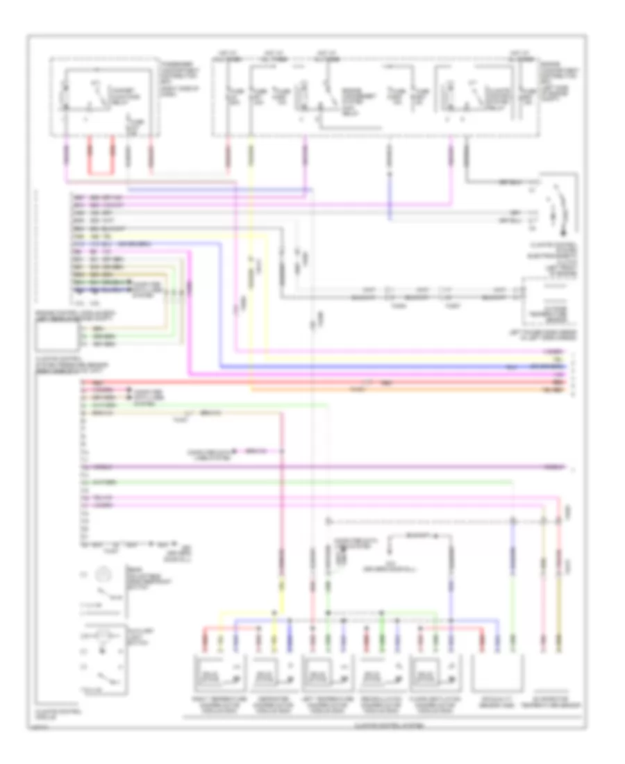 Automatic A C Wiring Diagram 1 of 2 for Volvo S60 T 6 2013