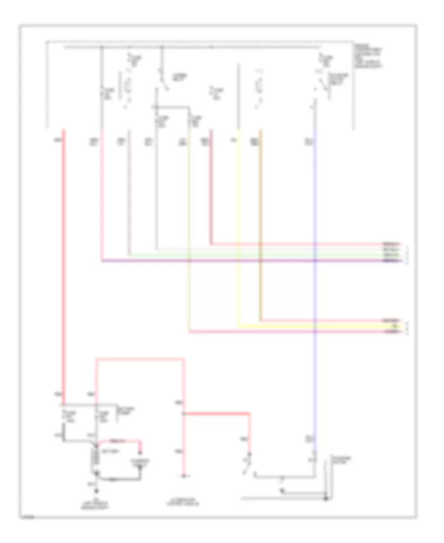 Starting Wiring Diagram (1 of 2) for Volvo S60 T-6 2013