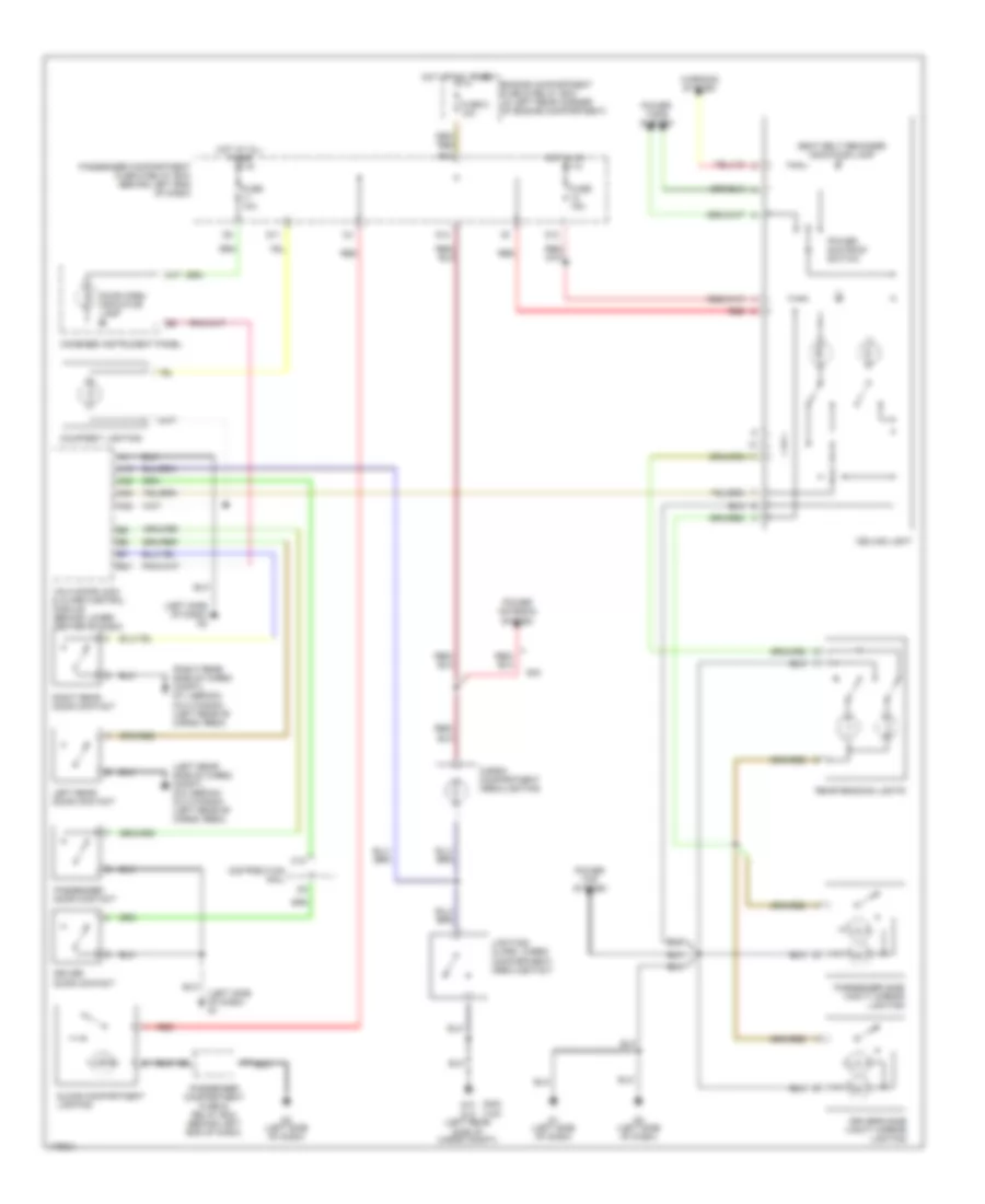 Courtesy Lamps Wiring Diagram for Volvo S40 2003