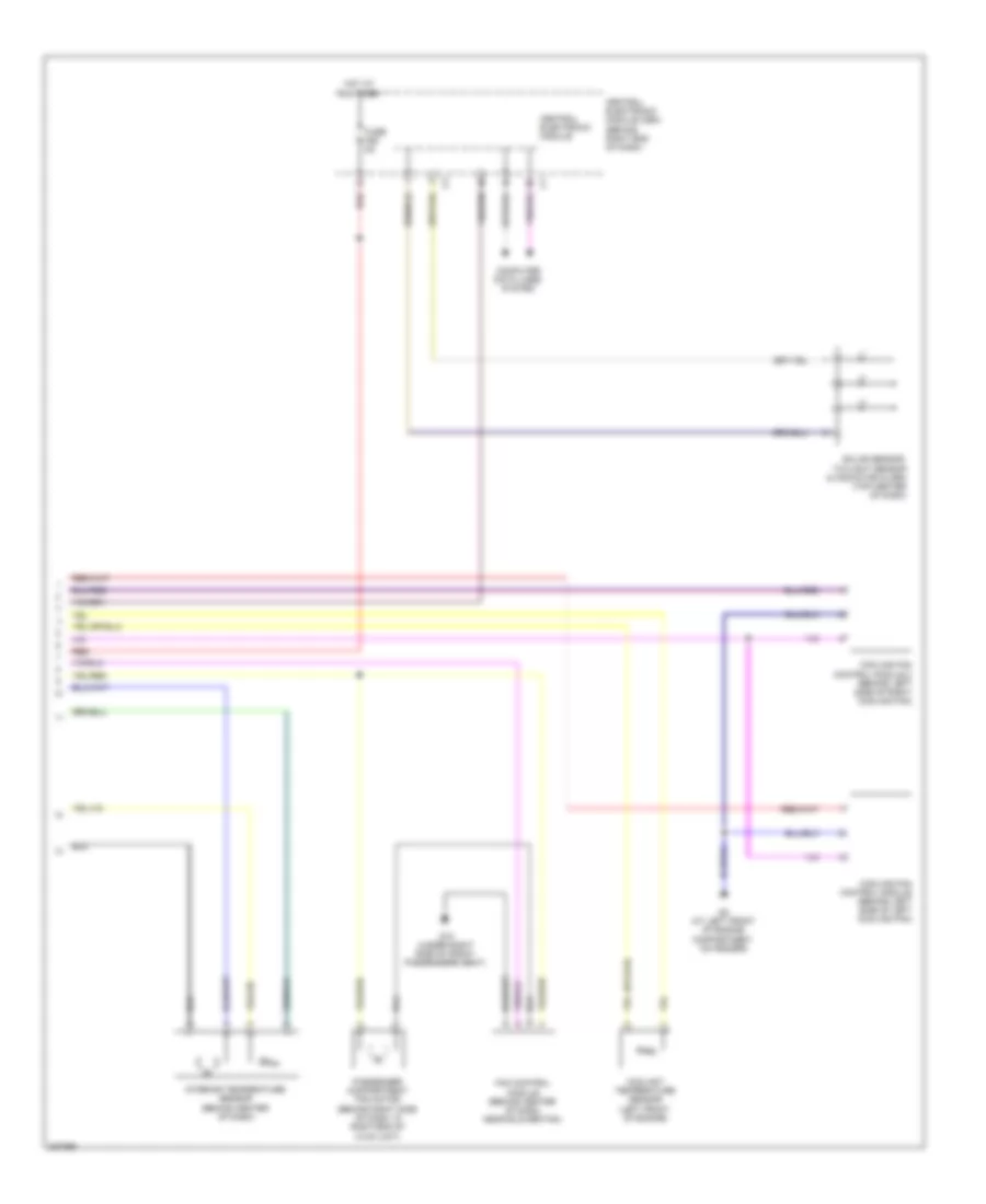 Automatic AC Wiring Diagram, Late Production (2 of 2) for Volvo V70 2008