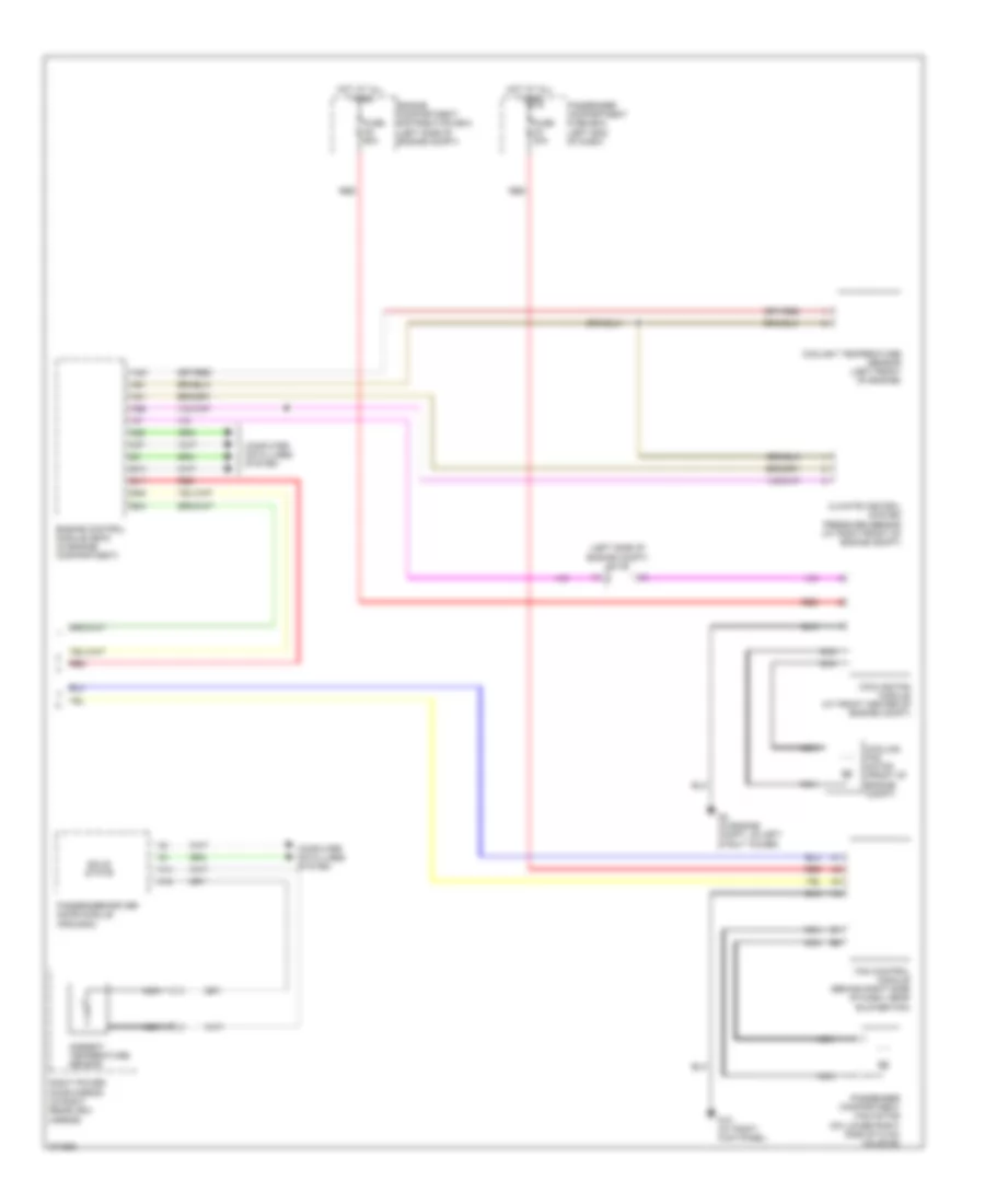2.4L, Manual AC Wiring Diagram, Early Production (2 of 2) for Volvo V70 2008