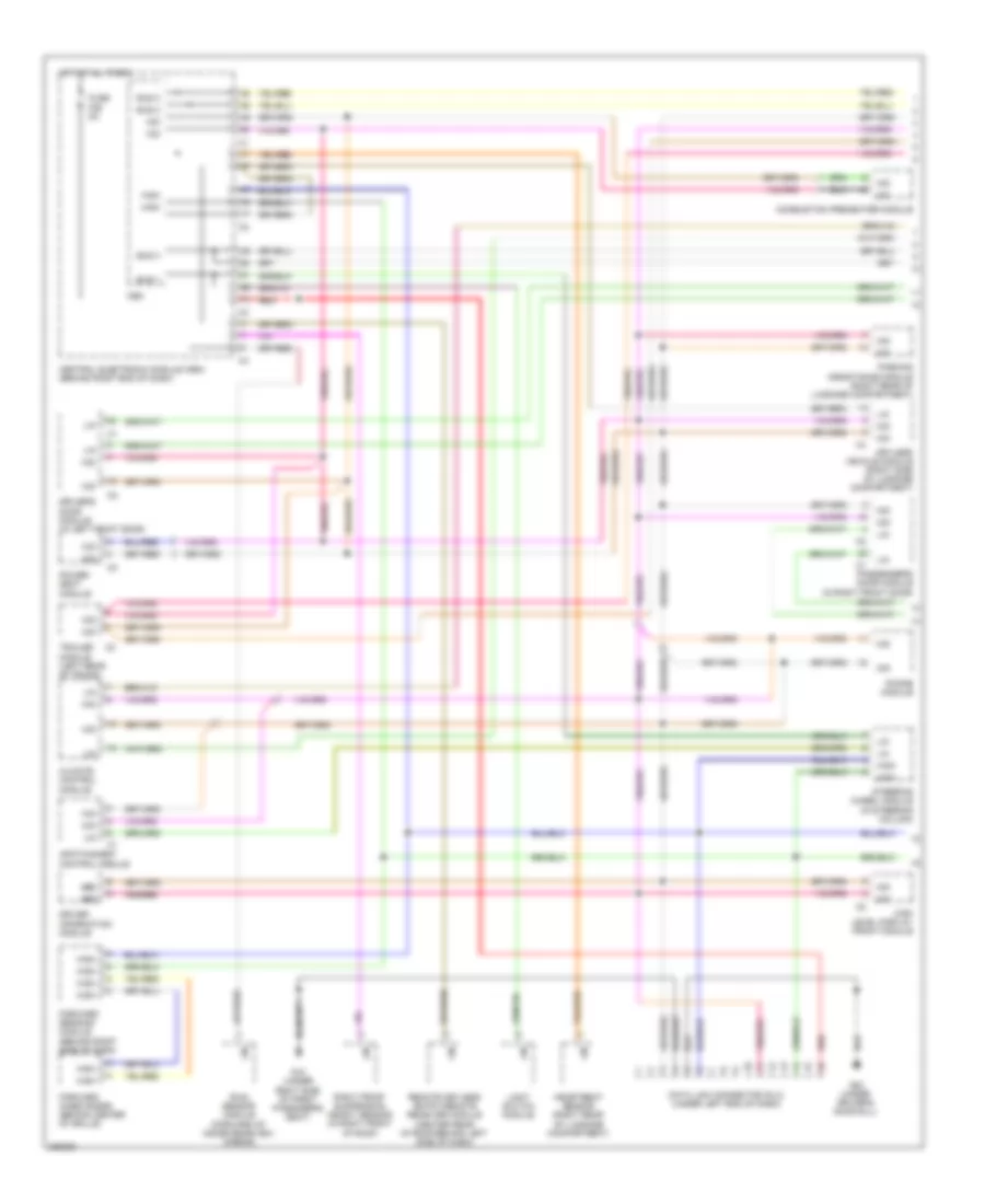 Computer Data Lines Wiring Diagram Late Production 1 of 2 for Volvo V70 2008