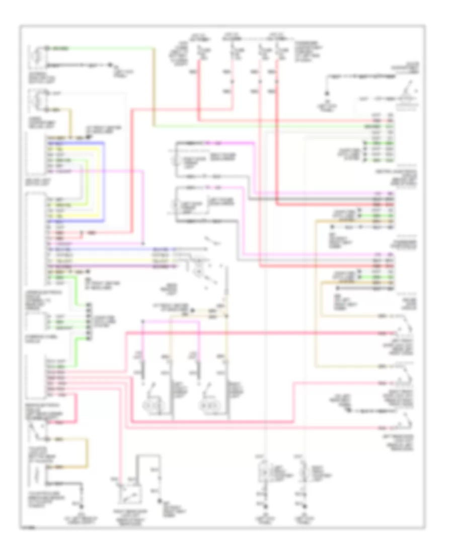 Courtesy Lamps Wiring Diagram Early Production for Volvo V70 2008
