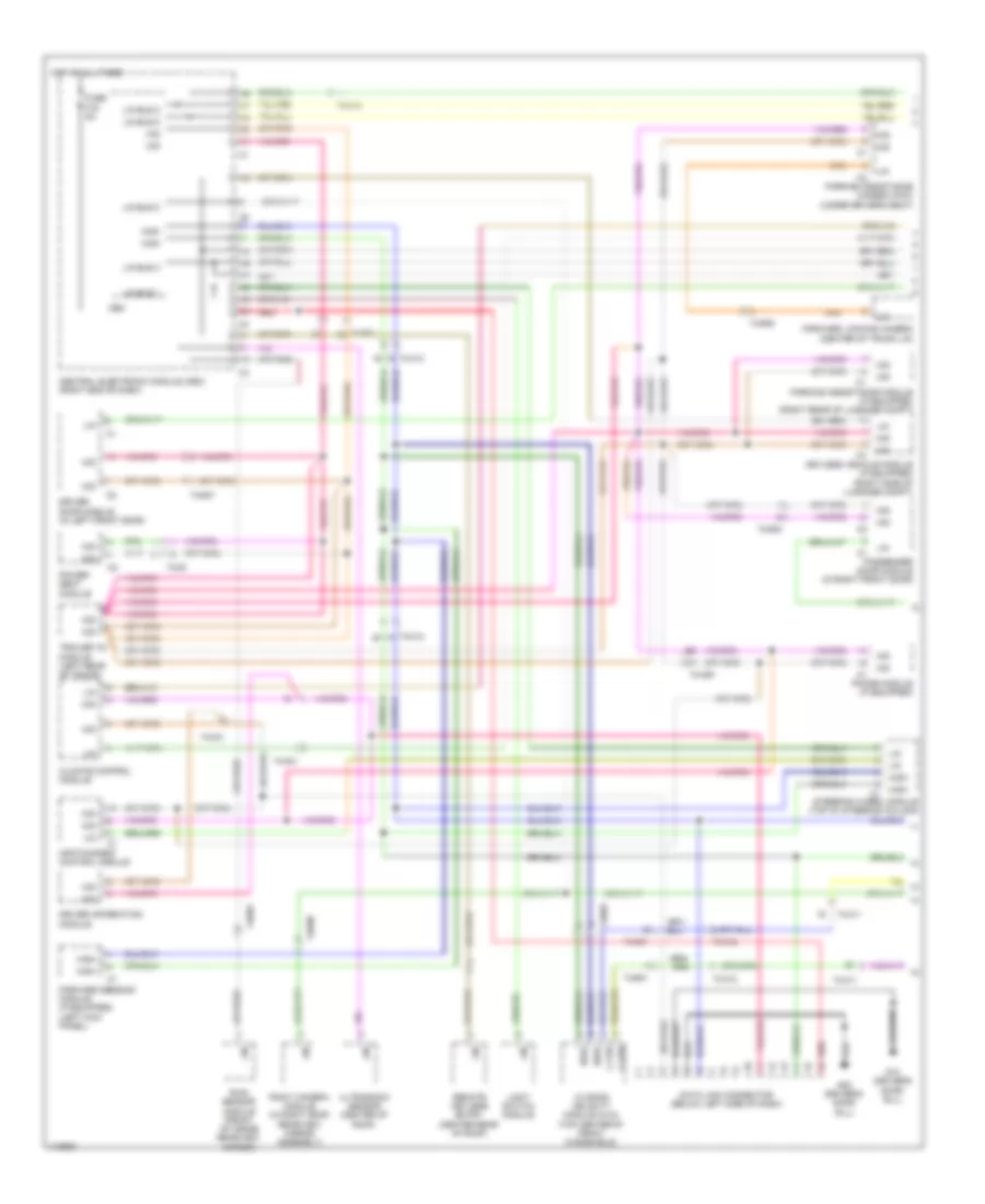 Computer Data Lines Wiring Diagram 1 of 2 for Volvo S60 T 6 R Design 2013
