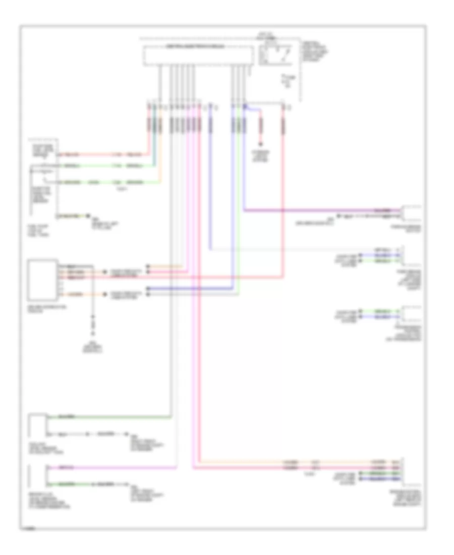 Instrument Cluster Wiring Diagram for Volvo S60 T 6 R Design 2013
