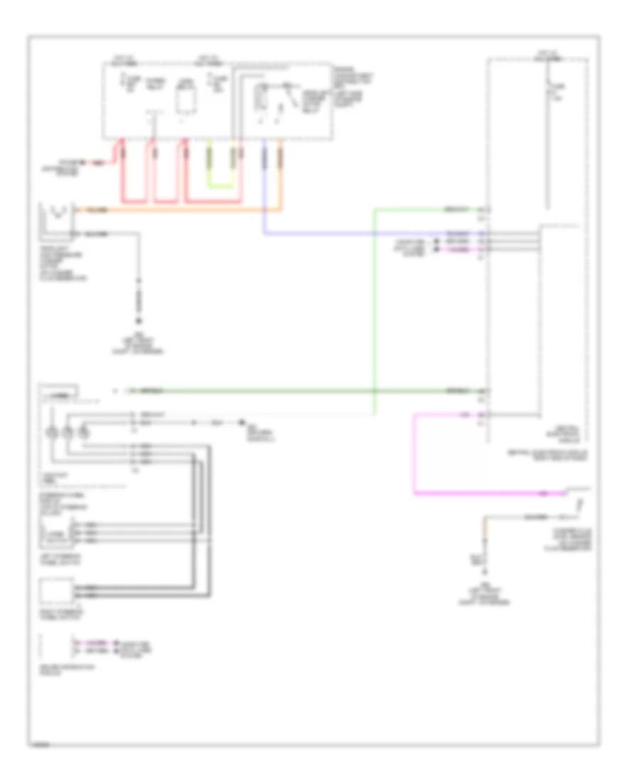 схема шайбы фары для Volvo S60 T-6 R-Design 2013