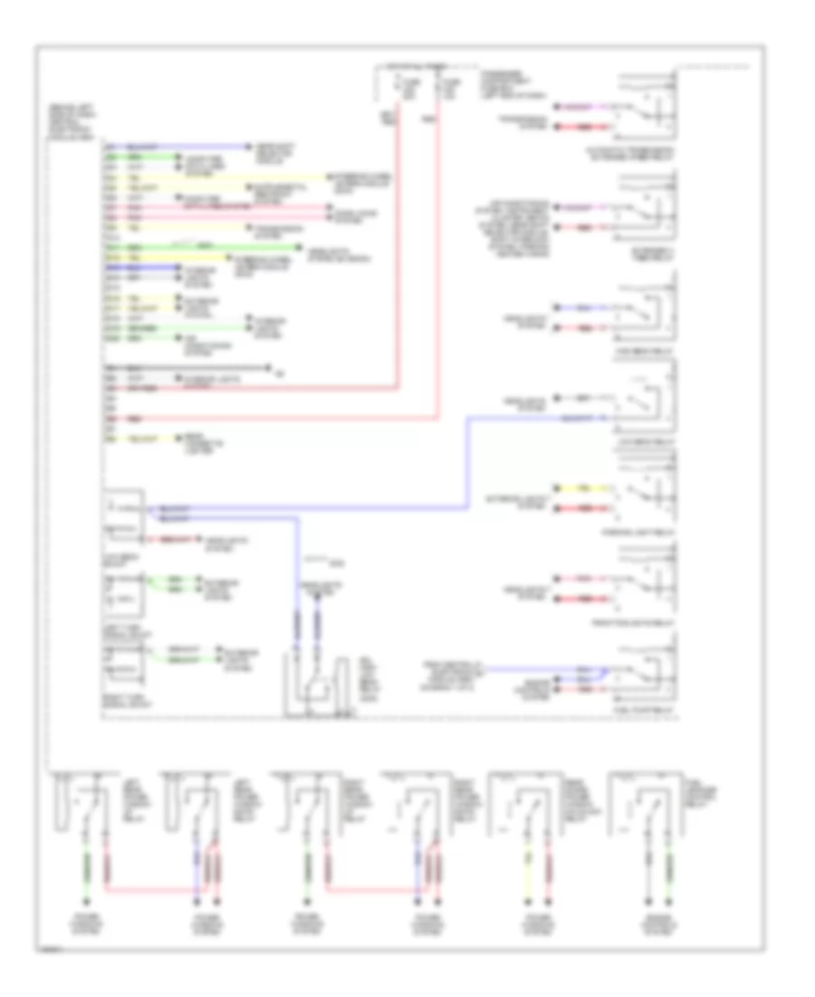 Central Electronic Module Wiring Diagram (2 of 2) for Volvo S60 2003
