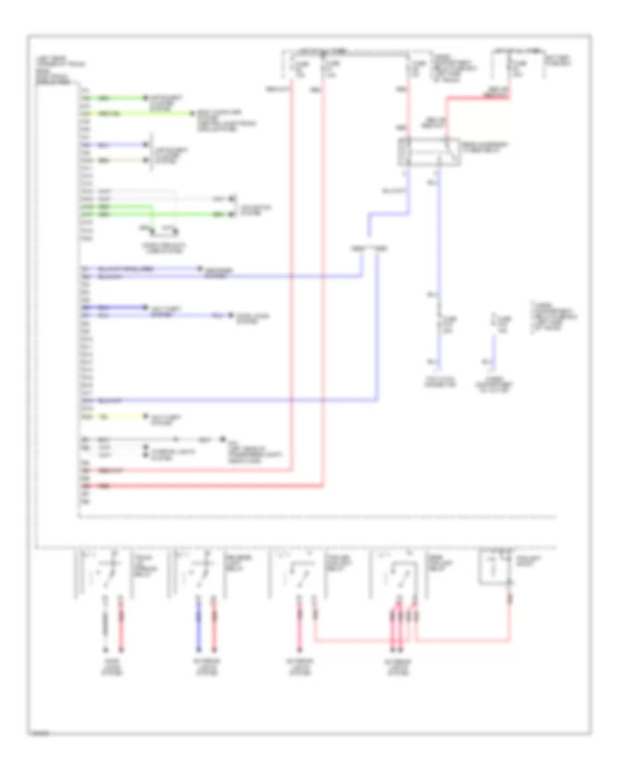 Rear Electronic Module Wiring Diagram 1 of 2 for Volvo S60 2003