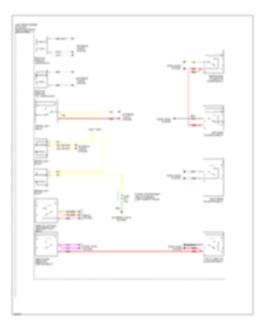 Rear Electronic Module Wiring Diagram (2 of 2) for Volvo S60 2003
