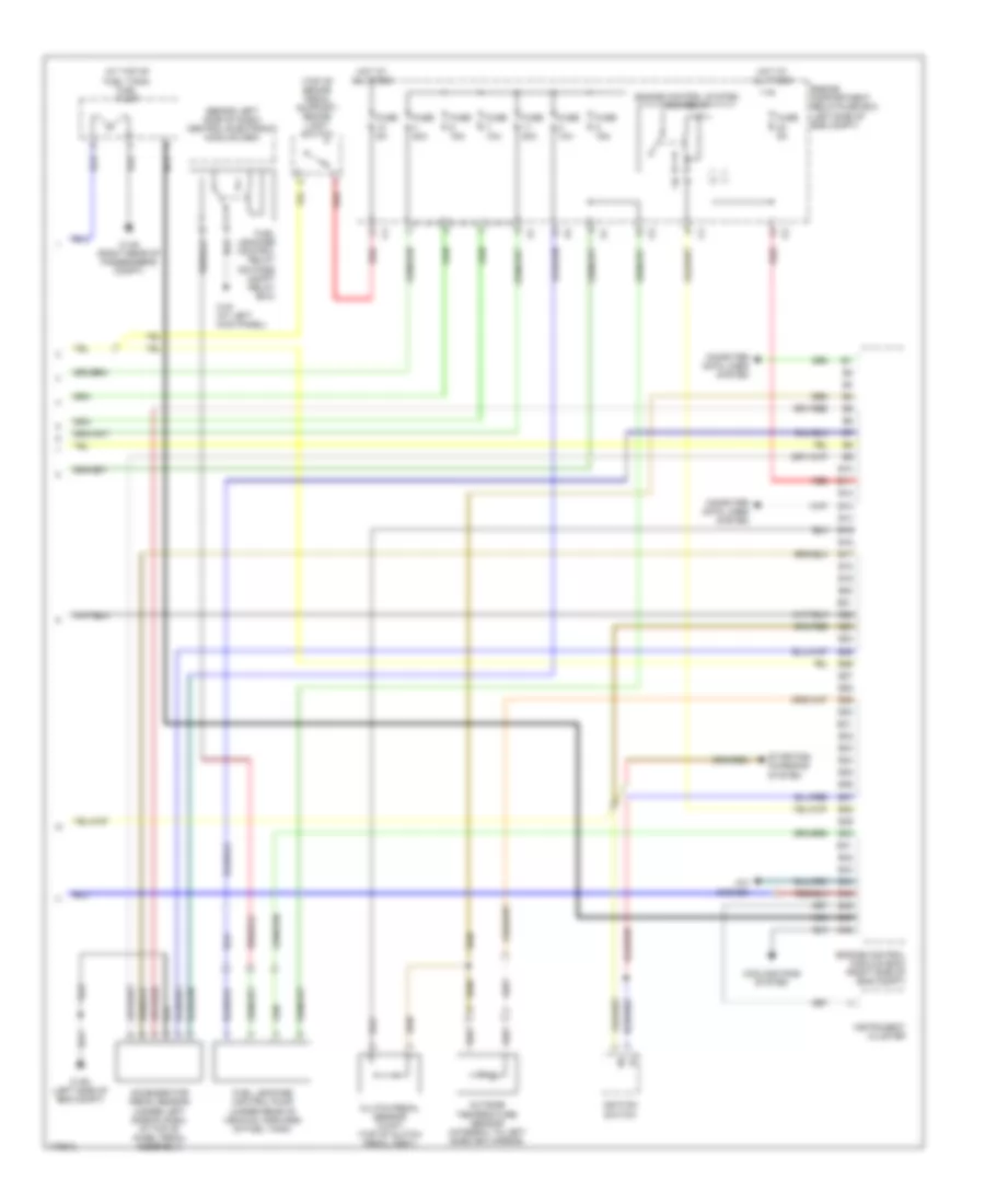 2.4L, Engine Performance Wiring Diagram (3 of 3) for Volvo S60 2003