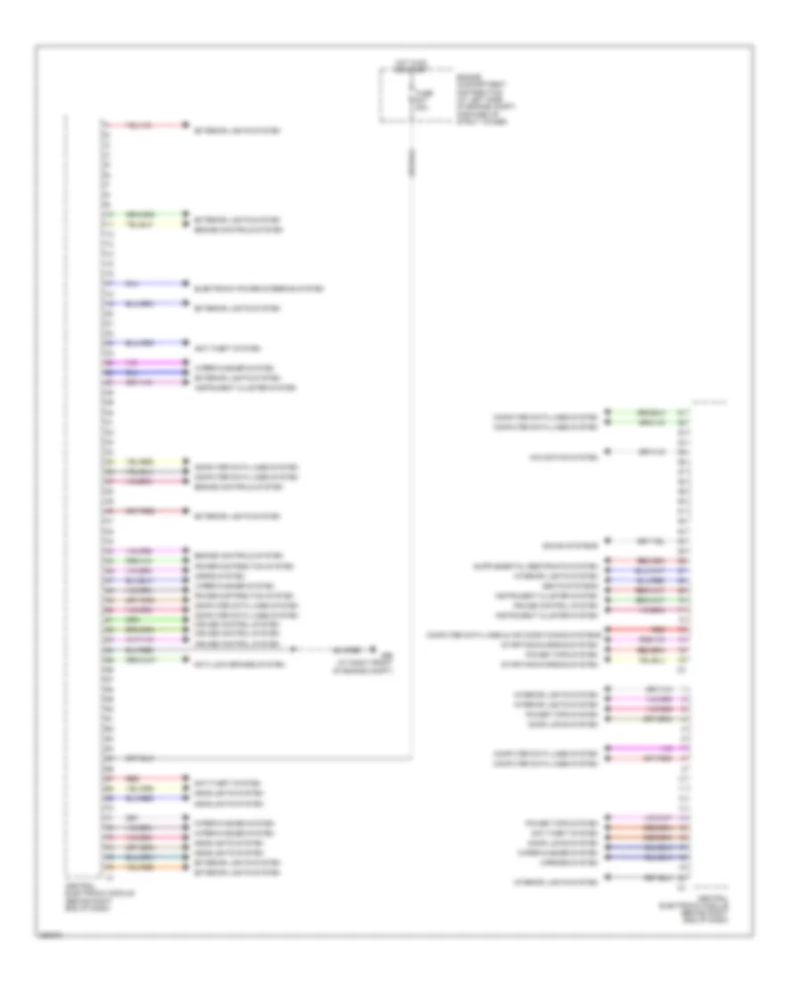 Body Control Modules Wiring Diagram 1 of 2 for Volvo XC70 2008