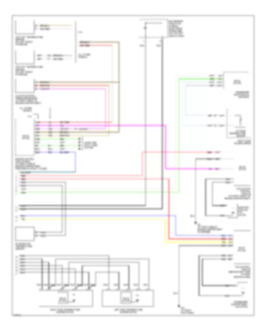 Automatic A C Wiring Diagram 2 of 2 for Volvo S60 T 5 2003