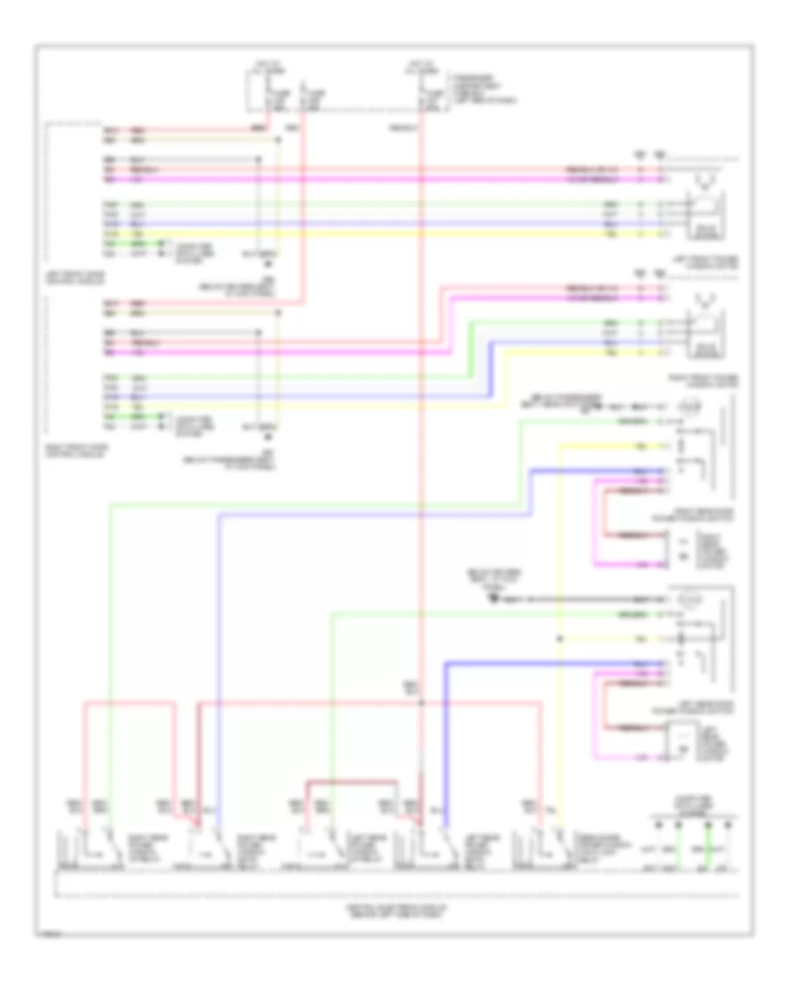 Power Windows Wiring Diagram for Volvo S60 T-5 2003