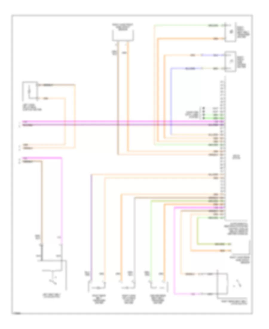 Supplemental Restraints Wiring Diagram (2 of 2) for Volvo S60 T-5 2003