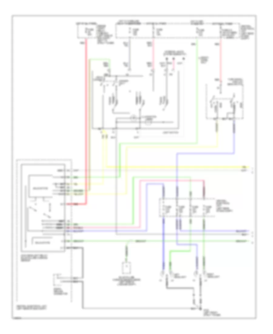 Headlight Wiring Diagram 1 of 2 for Volvo S70 1999