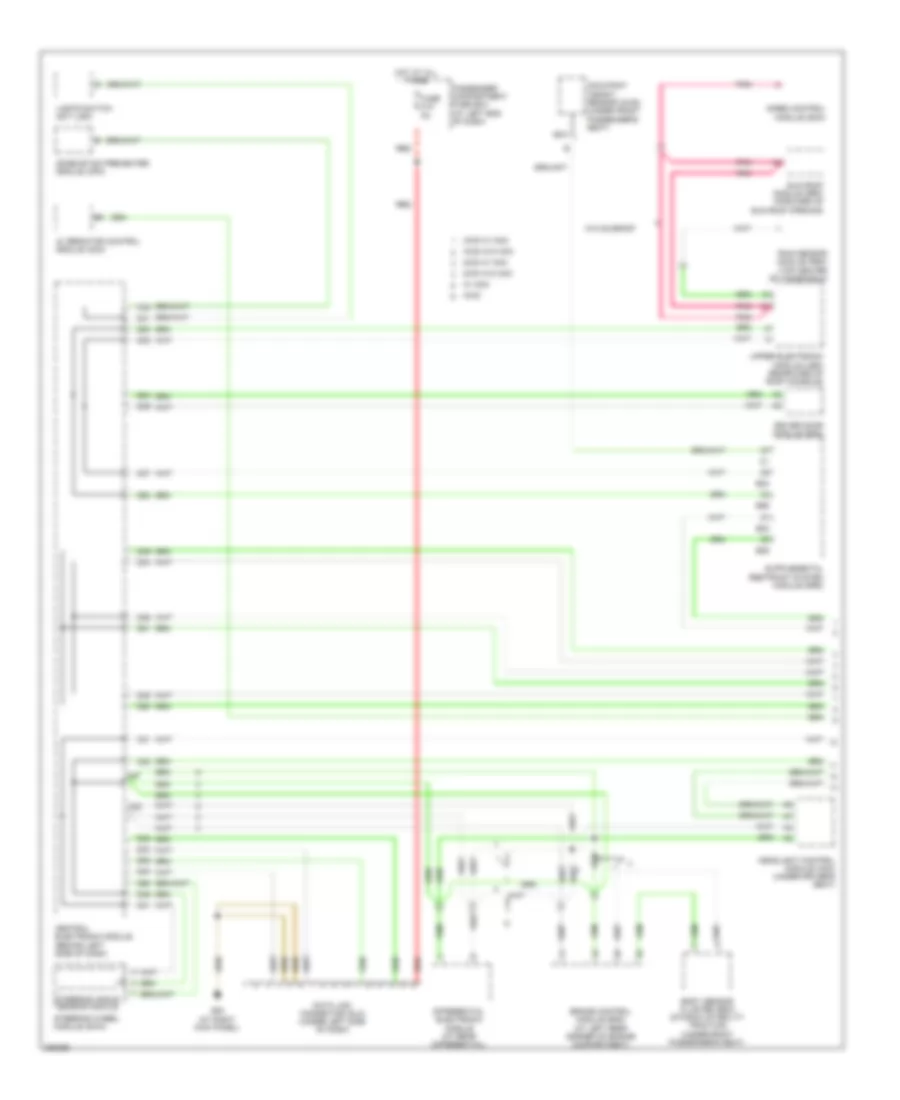 Computer Data Lines Wiring Diagram 1 of 2 for Volvo XC90 2008